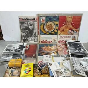 Vintage Advertisements, Boyscouts Booklets, Black and White Photographs and more